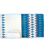 California Custom Hand Loomed Cactus Weave Show Saddle Blanket Pad 32 x ... - £309.33 GBP