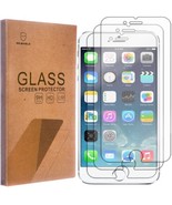 New MR SHIELD iPhone 6 &amp; 6S Tempered GLASS SCREEN PROTECTOR 3 Pack FREE ... - £7.00 GBP