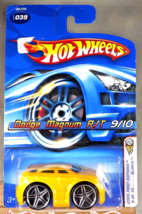 2005 Hot Wheels #39 First Edition Blings 9/10 DODGE MAGNUM R/T Yellow wPr5 Spoke - £7.47 GBP