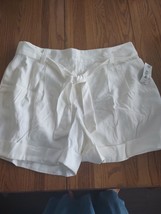 Worthington Size 14 White Dress Shorts - $43.56
