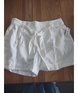 Worthington Size 14 White Dress Shorts - $43.56