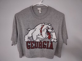 Georgia Bulldogs Half shirt Vintage Sports Products Of America Single Stitch Med - £30.06 GBP