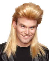 Seasonal Visions Nightclub Mullet Adult Costume Wig, Blonde - $1,404.67 MXN