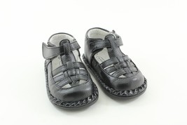 TENDER TOES Toddler Baby Rubber Sole Leather 9501BK/9501WT - $15.28+