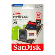 Sandisk Ultra - Flash Memory Card - 16 GB - MicroSDHC UHS-I (SDSQUNC-016... - $18.44