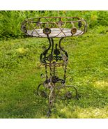 Zaer Ltd. International 28&quot; Tall Victorian Style Round Planter Table Cop... - $189.95