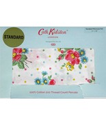 2 Cath Kidston Bunches Pink Flowers Polka Dots 200 TC Standard Pillowcas... - $26.99