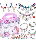 Girls Charm Bracelet Making Kit: Crafts for Girl 8-12 a Perfect Gifts Un... - €21,25 EUR
