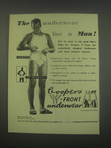 1949 Lyle and Scott Coopers Y-front underwear Ad - The underwear for a man! - £14.54 GBP