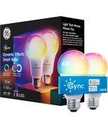 Cync Ge Dynamic Effects A19 Smart Led Light Bulb, Color Changing Smart, ... - $41.99