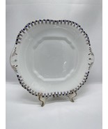 (1) Vintage e Hughes &amp; Co Fenton Plate Staffordshire Eusancos China England - $26.34 CAD
