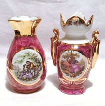 Limoges France, 2 pcs. small vases - $1,479.04 MXN