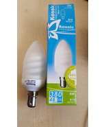 10 x candle bulbs 8 watts = 380lm warm white sbc cap  long life 8000 hrs  - $40.00