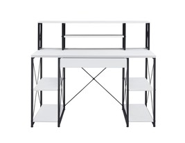 47" White and Black Computer Desk - €293,33 EUR