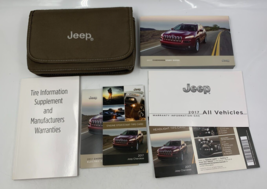 2017 Jeep Cherokee Owners Manual Handbook Set with Case OEM D04B21026 - £29.16 GBP