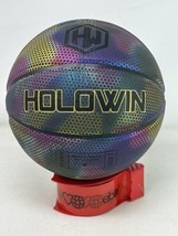 Basketball HOLOWIN Reflective Holographic Luminous Size 7 Indoor Outdoor - £31.54 GBP
