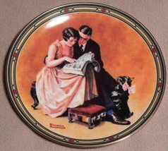 Two 1985 Norman Rockwell Plates By Knowles - $15.99