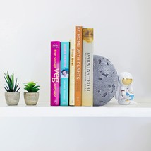 Modern Bookends Heavy Duty Book Stoppers Decor for Boys Kids Idea Gift - Gray
Br - £51.15 GBP