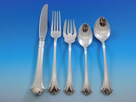 English Chippendale by Reed &amp; Barton Sterling Silver Flatware for 12 Set 68 pcs - £3,925.42 GBP