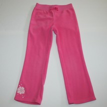 Gymboree Glamour Ballerina Flower Ruffle Pink Microfleece Pants size 5 - £8.01 GBP