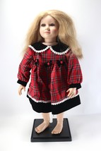 Vintage 2002 MY TWINN 23&quot; Inch Poseable Doll Blonde Hair Blue Eyes w/ Clothes - £56.60 GBP
