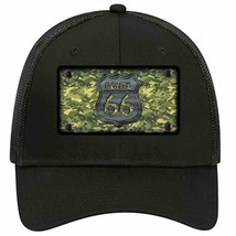 Route 66 Camouflage Novelty Black Mesh License Plate Hat - £23.16 GBP