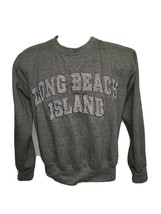 Stitched Long Beach Island Adult Small Gray Sweatshirt - £17.50 GBP