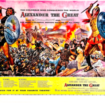 1956 Alexander The Great Movie Advertisement Richard Burton Film DWWW13 - $735.53 MXN