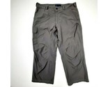 Eastern Mountain Sports Mens Hiking Pant Size 38 Reg Gray Nylon TA22 - $16.82