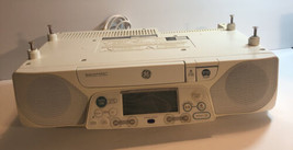 GE Spacemaker CD AM/FM Radio Model 7-5290A White With Light *No Remote* ... - $28.01