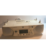 GE Spacemaker CD AM/FM Radio Model 7-5290A White With Light *No Remote* ... - $28.01