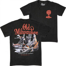 Old Milwaukee Ducks Front and Back Print T-Shirt Black - £31.40 GBP+