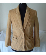 Vintage gold corduroy blazer jacket size 16  junior style picket and pos... - $19.75