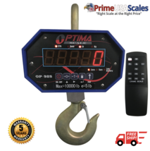 Optima Scales OP-925A 20,000 lb Heavy Duty Crane Scale LED Bright Display - £723.04 GBP