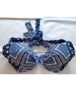 Tommy Bahama Mare Navy Tidal Tiles U/W Cup Bra Size 36-C - $17.76 CAD