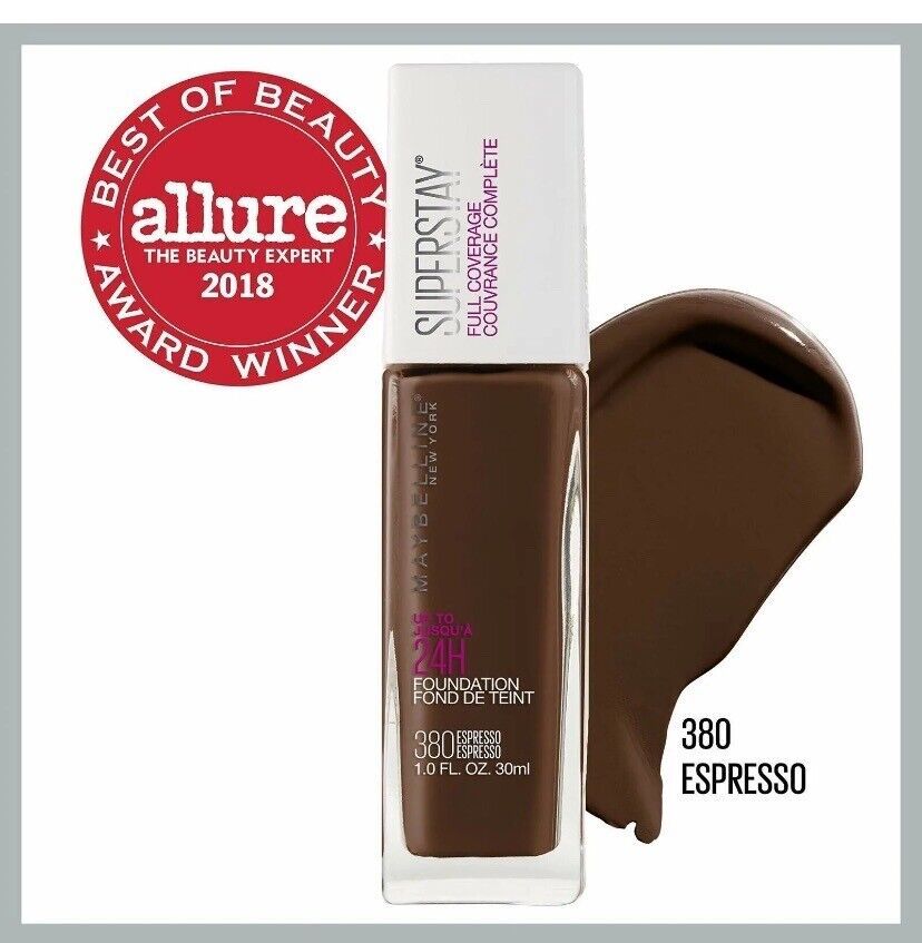 Maybelline New York Super Stay Foundation 24 Hour Full Coverage #380 ESP... - $9.25