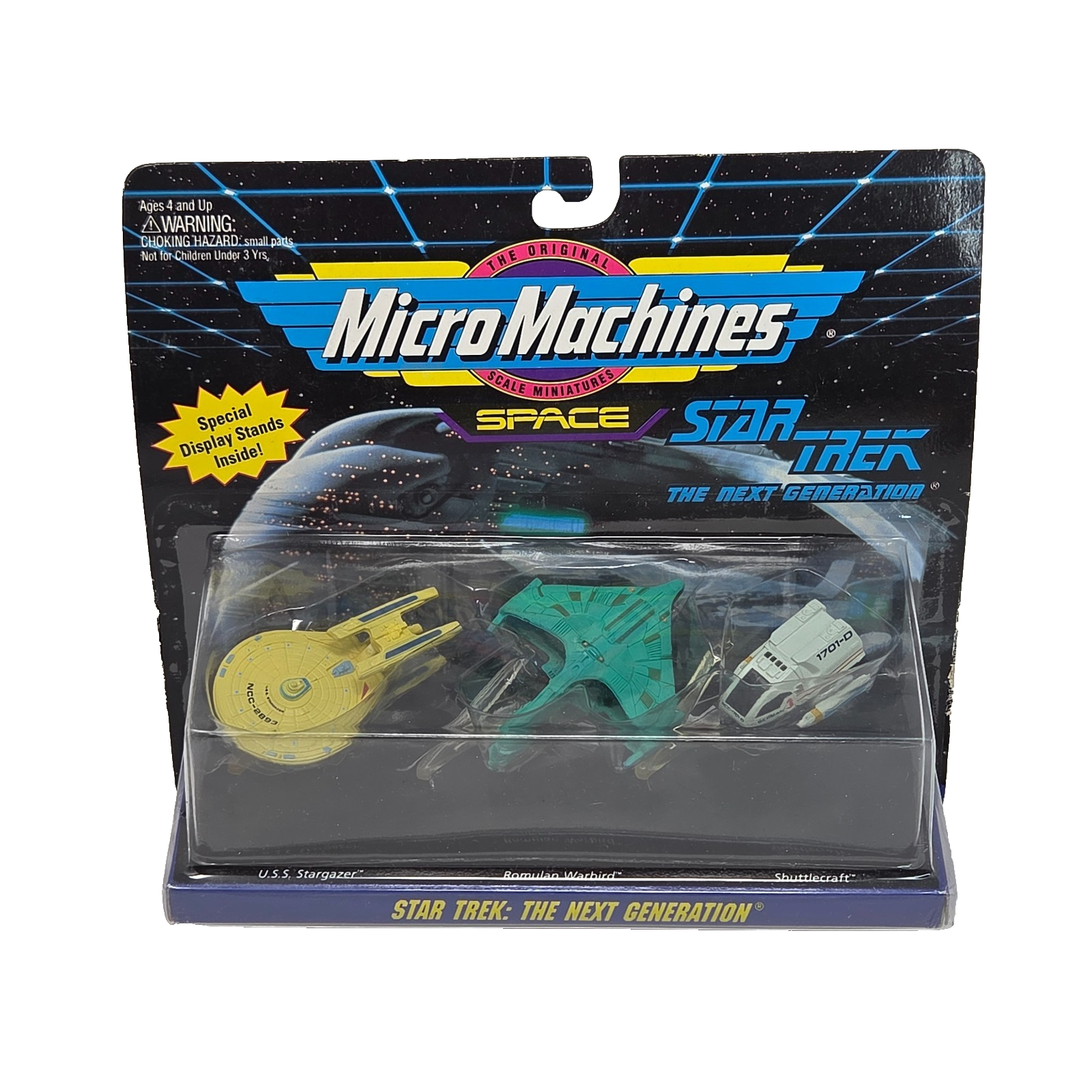 VINTAGE 1994 MICRO MACHINES STAR TREK SPACE # 65825 NEW SEALED GALOOB - $28.50