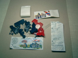 Kinder - 1999 Flugakrobaten - complete set + 2 papers + 2 stickers - surprise - $2.50