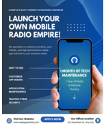 Launch Your Own Professional Intern Radio Website Business + 1 Month  HO... - $98.99
