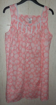 New Womens Croft &amp; Barrow Pink W/ Seashells &amp; Sand Dollars Nightgown Size S - £22.19 GBP