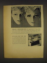 1937 Maybelline Mascara Ad - What a difference - £14.50 GBP