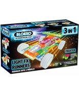 Blokko LED Light Up Race Cars Kit. Instructions for 3 Different Racecars... - £16.65 GBP
