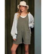 Mittoshop Low Scoop Neck Tank Washed French Terry Romper - $99.62 CAD