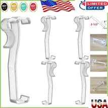 Clear Plastic Valance Clips 6pcs for 2-1/2&#39;&#39; Horizontal Blinds - Easy In... - $262.96 MXN