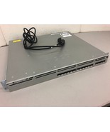 CISCO Catalyst WS-C3850-16XS-E 12 SFP+ Port Stackable+C3850-NM-4-10G w/3... - $677.03