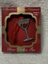 New Gloria Duchin Xmas “Merrytini” Ornament - £5.45 GBP