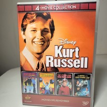 Kurt Russell 4-MOVIE Collection 4 Dvd Disney Movies Brand New Sealed - £11.11 GBP