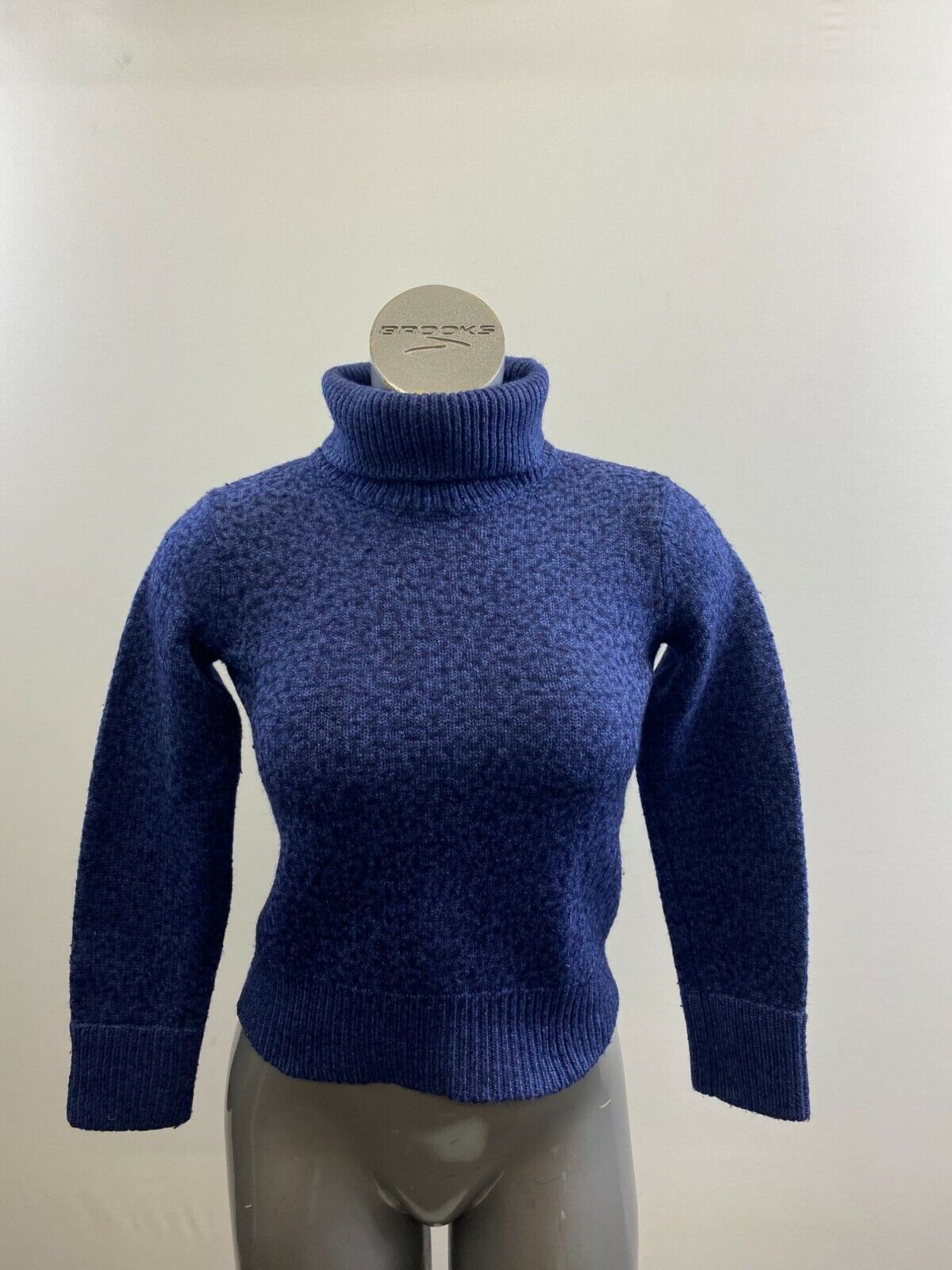 Old Navy Girls Turtleneck Acrylic/Wool Sweater Size Medium Blue Long Sleeve - $12.86