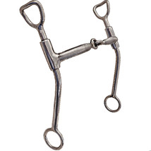 Vintage Myler USA Stainless Shank Sweet Iron Hinged Snaffle MB 32-09 Lev... - £183.27 GBP