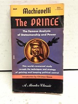 The Prince; 1952; Second Printing [Paperback] Machiavelli - £7.01 GBP